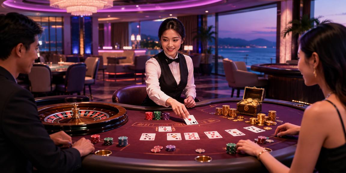 ok55 Khám phá bàn chơi và phòng slot tại sảnh casino